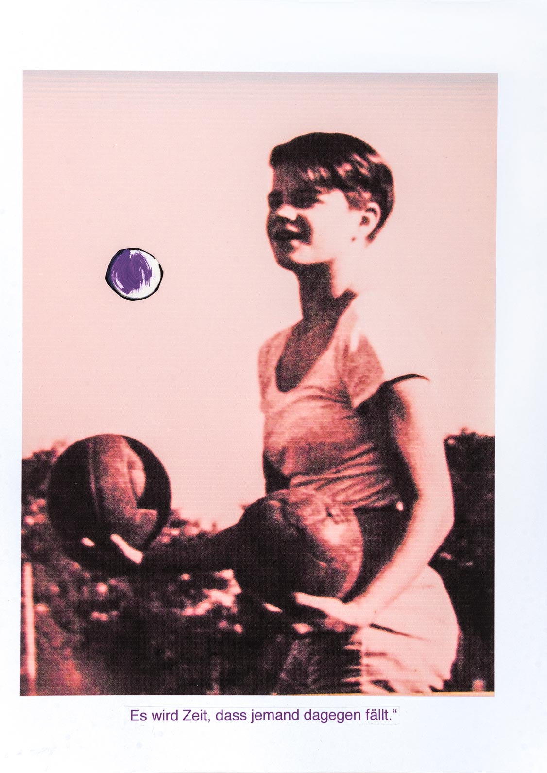 Auszug  aus dem Künstlerbuch 'Coco Chanel würde Sophie Scholl wählen'